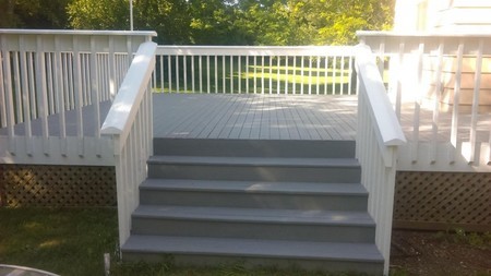 Refinish Deck Residential House Deck Staining Ohio