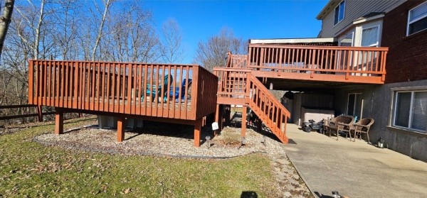 Deck Staining in Newport, NY (1)